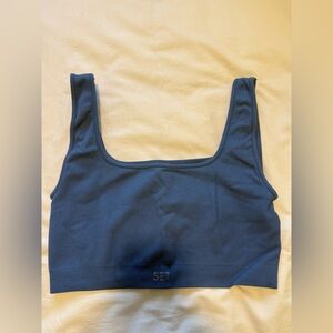SET Active Navy Blue Tank Top